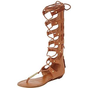 Aldo Marianne Romeinse sandalen voor dames, Beige Natural 35, 37 EU