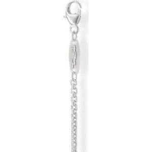 Thomas Sabo Uniseks ketting Venezia ketting 925 sterling zilver, 70,00 cm, Glas, Geen edelsteen,