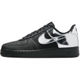 Nike - Air Force 1 Low - Sneakers - Zwart - Suède met Air-demping