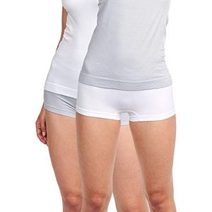 Billet Doux, Veel 2 shorties, Zen Attitude, CQF Wit + Wit/Grijs, 36/38