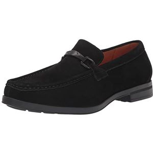 Stacy Adams Heren Paragon Slip on Loafer, zwart suède, 7 UK