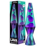 la.va - Aurora Borealis - Tafellamp - Paars en Teal - Hoogte 37 cm - G9 Fitting