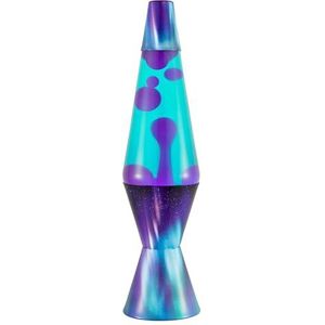 la.va - Aurora Borealis - Tafellamp - Paars en Teal - Hoogte 37 cm - G9 Fitting