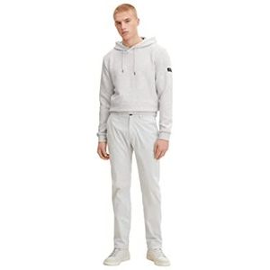 TOM TAILOR Uomini Travis Regular Chino broek 1032865, 29767 - Rough Grey, 28W / 32L