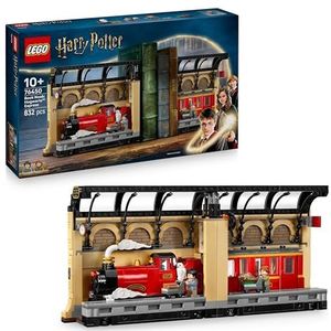 LEGO Harry Potter Boekensteun: De Zweinstein Express Trein Speelgoed voor Kinderen met 2 Minifiguren, incl. Ron Wemel en Hedwig, Tovenaarswereld Cadeau voor Jongens, Meisjes & Fans vanaf 10 Jaar 76450