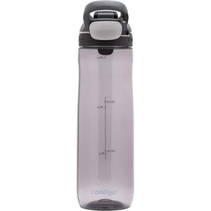 Contigo Cortland Autoseal waterfles, grote BPA-vrije drinkfles, 100% lekvrij en vaatwasserbestendig, outdoor sportfles voor fietsen, joggen, wandelen, werk, school 720 ml