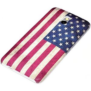 deinPhone HTC One Mini M4 HARDCASE hoes case retro vlag USA