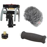 Rycote 046023 HD Recorder Audio Kit voor Zoom H6, Zwart