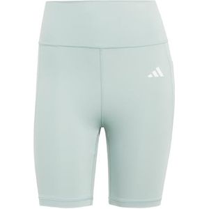 adidas Mujer Optime Essentials Stash Pocket 7inch Short Leggings, Wonder Sage, XXS