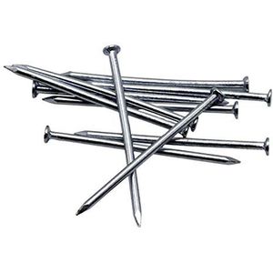 Future 633177 stalen punt, platte kop, zink, 2,5 x 30, 25 stuks