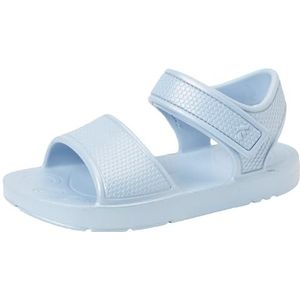 Fitflop Iqushion Shimmer Ergonomische sandalen voor kinderen, uniseks, blauw (Skywash), 27 EU