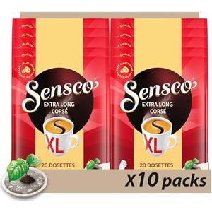 Senseo Café 200 koffiecapsules extra lang vol (10 x 20 stuks)