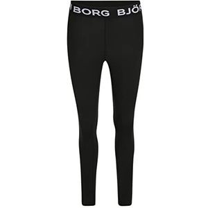 Björn Borg 10000251-BK001 Borg Regular Tights Leggings Dames Black Beauty XS, Black Beauty, XS