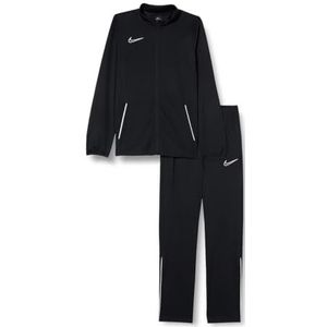 Nike Dri-Fit Academy, uniseks kindersportpak, zwart/wit/wit, maat S