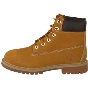 Timberland Unisex kinderen 6 inch Premium Waterproof (Toddler) veterlaarzen, Geel Wheat Nubuck, 20.5 EU