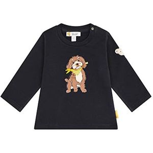 Steiff Capuchon voor baby's met graffic sweatshirt, Steiff Navy, 56 cm