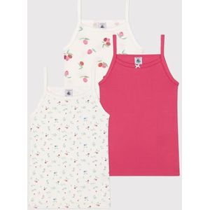 Petit Bateau Overhemden met bretels (3 stuks) voor meisjes en jongens, Versie 1., 3 jaar