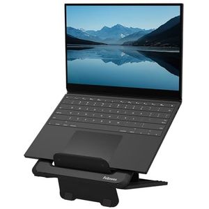 Fellowes Laptopstandaard voor bureau - Breyta™ verstelbare 100% recyclebare laptopstandaard voor thuis en op kantoor - Draagbare laptopstandaard met 12 hoogteverstellingen - Max. monitorgrootte 14