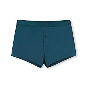 Dagi Heren Satijnen Boxer, Teal, XL, teal, XL