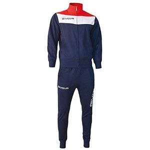 Givova TR024 - trainingspak Campo, blauw/rood, 3XS