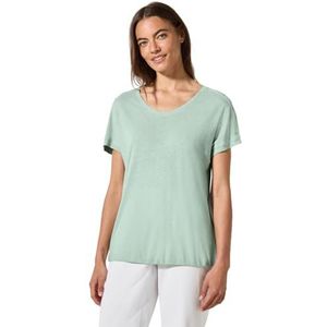 Cecil - Dames Shirt - Groen - Met Knoopdetail