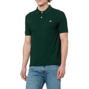 GANT Slim Shield SS Pique Polo, groen, 3XL