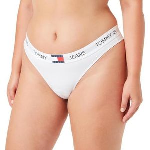 Tommy Jeans String (Ext Maten) Wit, Wit, XS