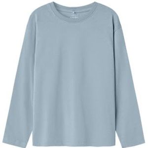 NAME IT Jongens Nkmvobbo Ls Nreg Top Noos, Dusty Blue., 134-140