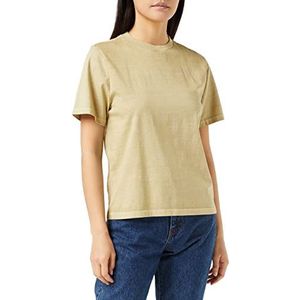 Dr Denim Tasya T-shirt voor dames, Washed Light kaki, L