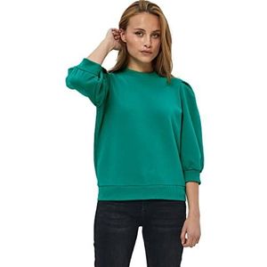 Minus Dames Mika 3/4 mouw Sweat 4, Ocean Green, XXL
