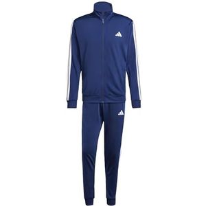 adidas Heren Volwassen Sportkleding BASIC 3 STREPEN TRICOT TRACKSUIT L Tall 3 inch