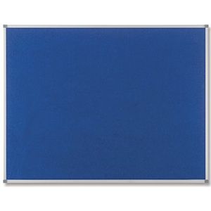 Nobo 450 x 600 mm Classic Vilt Notice Board - Blauw