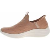 Skechers Dames Ultra Flex 3.0 Cozy Streak, Tan Knit/Trim, 5 UK, Tan gebreide rand, 5