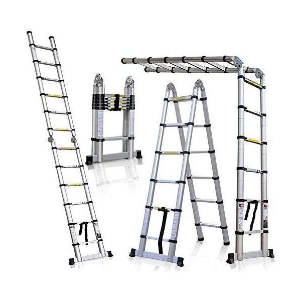 Herzberg telescopische ladder 5m60 voor doe-het-zelvers - Klusspullen  kopen? | Laagste prijs online | beslist.nl