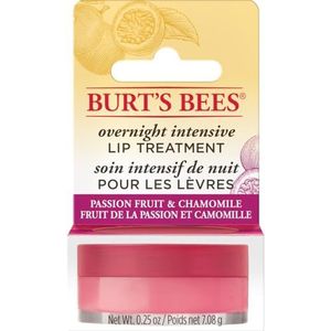 Burt's Bees Voedend lippenmasker met passievrucht en kamille, intensieve lipreparatie met ceramiden en ultra-conditionerende oliën, 7,08 g