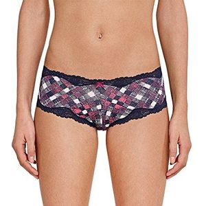 Uncover by Schiesser Dames Uncover Cheeky Pants Hipster, blauw (donkerblauw 803), L