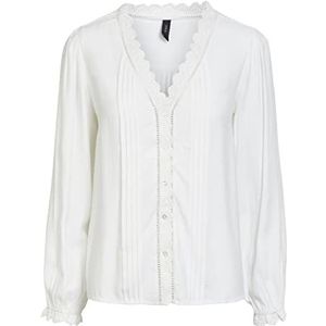 YAS Damesblouse, wit (Star White Star White), S