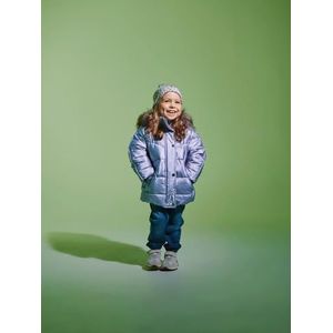 NAME IT Buffer Jacket voor meisjes, Lavendel Grijs, 5 jaar