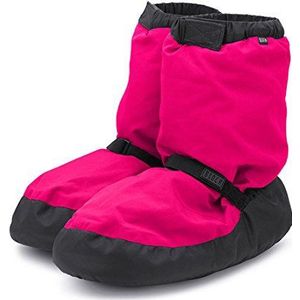 Bloch Dames-dansschoenen, opwarmlaarzen, Fluorescerend Roze, Extra Small