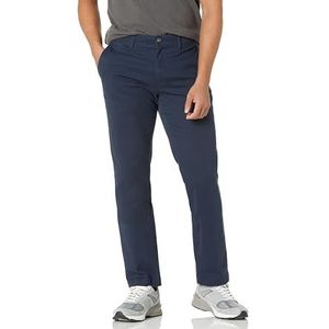 Amazon Essentials Heren Slim-Fit Casual Stretch Khaki Broek, Navy, 40W/30L