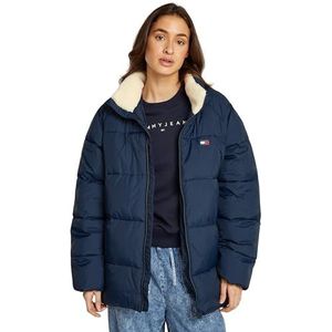 Winterjas - Gewatteerde Jas - Effen - Normale Pasvorm - Ritssluiting