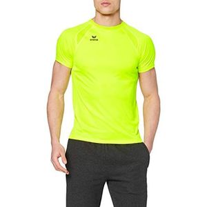 Erima heren PERFORMANCE T-shirt (8080723), neon geel, XXL
