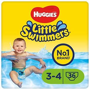 Huggies Little Swimmers - Baby zwemluiers - maat 3/4 (7 tot 15 kg) - 36 stuks - Voordeelverpakking