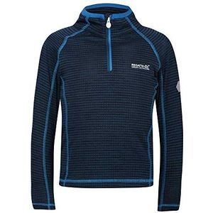 Regatta Uniseks Jeugd Boys Berley Quick Drying Wicking Half Zip Jacket fleece, Deep Space, 14 jaar - Borst 83-86cm