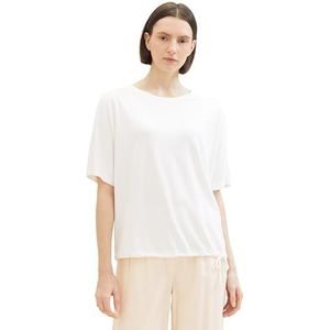 TOM TAILOR T-shirt voor dames, 10315 - Whisper White, L