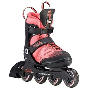 K2 Inline Skates MARLEE PRO voor meisjes met K2 softboot, zwart - roze, 30D0222