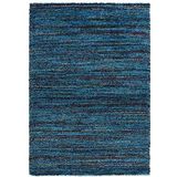Mint Rugs 102691_160x230 Design Verlour Deep-Pile tapijt Chic, kunstvezel, blauw, 230 x 160 x 3 cm