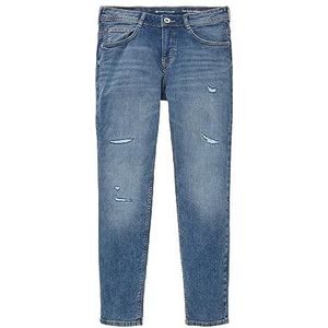 TOM TAILOR Dames Tapered Fit Jeans 1035529, 10142 - Light Stone Blue Denim, 36W / 32L