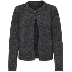 Onlaltos Life One Button Cardi KNT Noos, dark grey melange, XXL