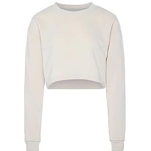PLUMDALE Sweatshirt voor dames, Donkere crème, L